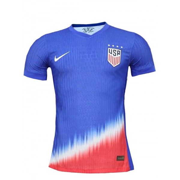 USA away jersey America soccer uniform men's second football kit tops sports shirt 2024-2025